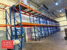Sections: Pallet Rack: 8' and 4' Width x 16' Height x 7' Depth