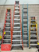 (3) A-Frame Ladders: 10’, 12’, 8’ and Extension Ladder: 20’