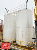 Damrow 15,000 Gallon Jacketed S/S Silo with Horizontal Agitation