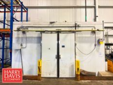 Walk in Freezer: 17' Length x 9' Width with Larkin 2-Fan Cooler