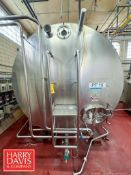 Mueller 3,000 Gallon Jacketed Pasteurized S/S Tank, S/N: D-1601-1 with Vertical Agitation