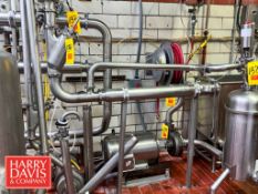 Assorted S/S Piping, Angle Line Filters, Clamps, 2