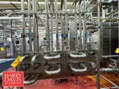 Flow Diverter Panel with (16) Outlets, S/S Pipe, Clamps and Valves