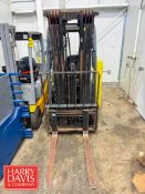 Toyota 2,550 LB Capacity Electric Fork Truck, Model: 8FBE20U, S/N: 13700