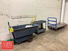 Platform Cart, Poly Cart and Poly Trash Cart