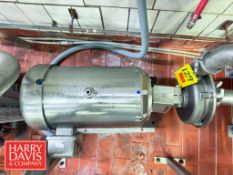 Ampco Centrifugal Pump, Model: LFVS40-250TC with 20 HP 3,525 RPM Motor : Mounted on S/S Base