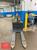 Toyota 4,500 LB Capacity Electric Pallet Jack, Model: 8HBW23, S/N: 8HBW23-23033