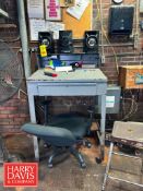 Sony Home Audio System and Prep Desk