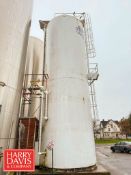 Dairy Craft 30,000 Gallon Silo, S/N: 79D-24092 with Horizontal Agitation , Inlet/Outlet Valves and