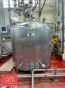 4-Zone Dome-Top S/S Processor Tank with Vertical Agitation