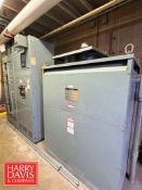 Square D 3-Phase Dry Type Transformer, Model: SHT, S/N: 6589727EO and Square D Power Style Switch