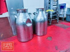 S/S Milk Cans
