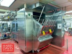 BULK BID (Lots: 157-162) Evergreen N-8 4-Head Filler, Conveyor Merging System, Crate Stacker, Jet