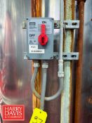 Hubbell Circuit Lock Disconnect Switch 30 Amp S/S Base