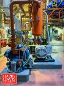 Vilter 150 HP 12-Cylinder Ammonia Compressor, Model: VMC 450 XL, S/N: 62031 with Oil Filter and