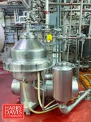 Tetra Laval S/S Separator, Model: MRPX 214-TGV-74-60, S/N: 4015964