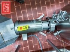 Alfa Laval Centrifugal Pump with 7.5 HP 1,770 RPM Motor: Mounted on S/S Base