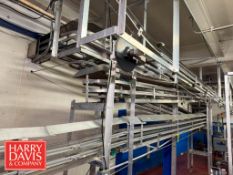 100's' .5 Gallon Jug Conveyor with 180° Turns (to Filler Room)