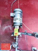 Fristam Centrifugal Pump, Model: FPX 731-173 with 3 HP 1,760 RPM Motor: Mounted on S/S Base