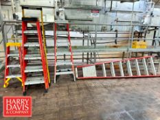 A-Frame Ladders: 4' and (5) 6'