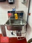 Sani-Lav S/S Hand Sink with Soap and Paper Towel Dispenser