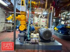 Vilter 100 HP 6-Cylinder Ammonia Compressor, Model: A11K 456 XLD, S/N: 65362 with Oil Separator