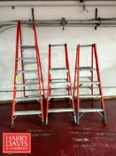 A-Frame Ladders: 6' and (2) 4'
