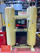 Ingersoll Rand Heated Blower Desiccant Dryer, Model: HBS00 4HN00A, S/N: WCH1041555 and Desiccant 635