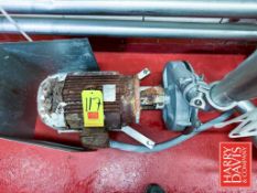 Fristam Centrifugal Pump, Model: FPX 5551-250 with Motor: Mounted on S/S Base