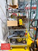 S/S Cart with Assorted Valves, Including: Butterfly