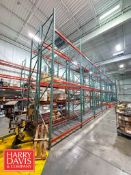 Sections: Pallet Rack: 8’ and 4' Width x 24’ Height x 44