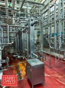 APV R51 HTST System, S/N: 8537, Including: APV R51 4-Zone Plate Heat Exchanger, (3) Centrifugal Pump