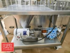 Portable Varigator System,: Mounted on S/S Cart