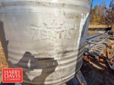 Zentis 220 Gallon/840 Liter S/S Holding Tank