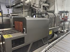 APM Shrink Bundler and Heat Tunnel, Model: MRA-26SS, S/N: 605 with Allen-Bradley PanelView Plus 700