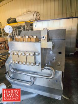 Gaulin 2-StageS/S Homogenizer, Model: MS45-3.5TBS with HVA
