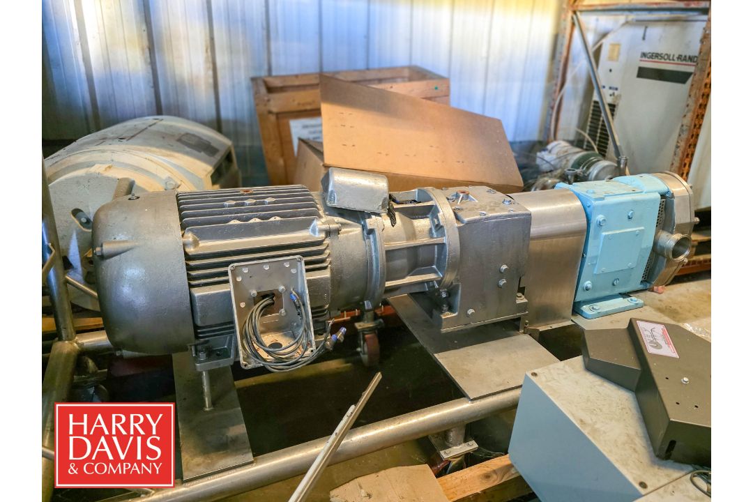 Waukesha Positive Displacement Pump Skid, Model: Model 210 U2