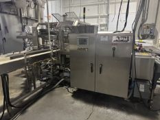 APM Shrink Bundler and Heat Tunnel, Model: MRA-26SS, S/N: 541 with Allen-Bradley PanelView Plus 700