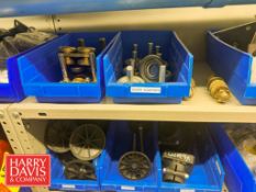 Door Castors, Balancing Legs, Lamps, Assorted Cylinders, Bearings, Couplings, Guards, Handles,
