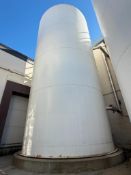 Ripley 35,000 Liter (9,246 Gallon) Jacketed S/S Silo, S/N: 340-106 with Inlet/Outlet Valves, Anderso