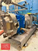Waukesha Cherry-Burrell Positive Displacement Pump, Model: 060U2 with 75 HP 1,720 RPM Motor: Mounted