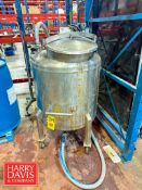 300 Gallon S/S Portable CIP Tank