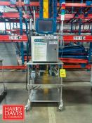Domino Inkjet Printer, Model: Ax350i: Mounted on S/S Cart