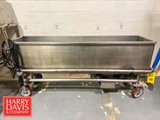 Portable COP Trough: 74.5” Length x 20