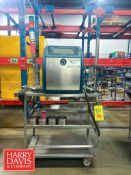 Domino Inkjet Printer, Model: A320i: Mounted on S/S Cart