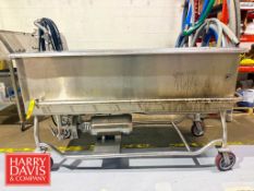 Portable COP Trough: 75” Length x 24