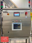S/S Conveyor Control Panel with Allen-Bradley PanelView Plus 1000 Touch Screen HMI and Allen-Bradley