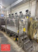 5 x 1,000 Gallon Flavor Tank: 16' Length x 3'4