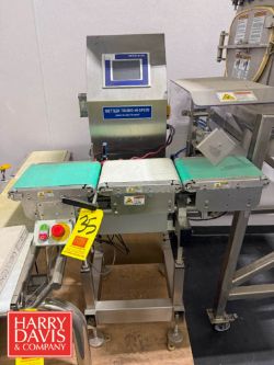 Mettler Toledo Hi-Speed Checkweigher, Model: XL3, S/N: 36600349