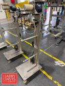 Asahi Kinzoku Oxygen Film Feeder, Model: ROS-2U, S/N: 902N9875030 with Motor